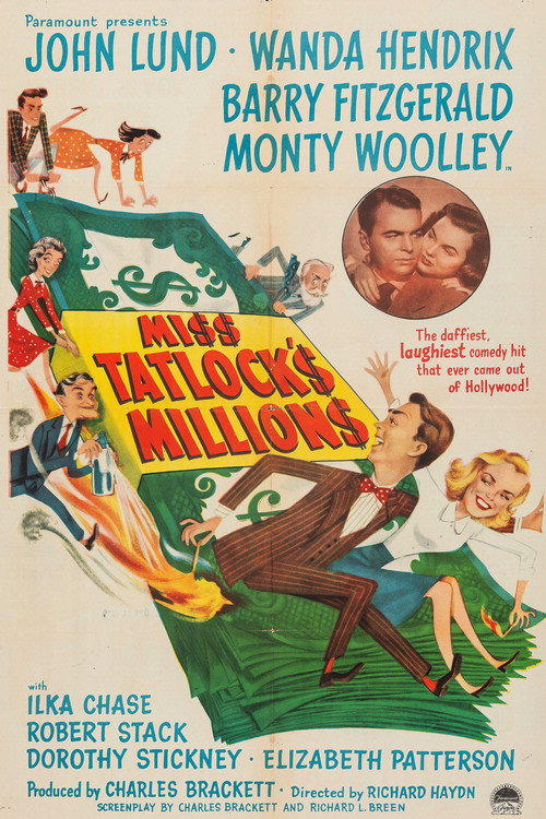 Miss Tatlock's Millions постер