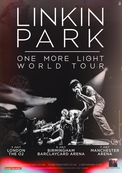 Linkin Park: One More Light World Tour - Birmingham постер