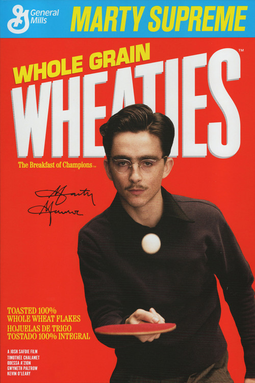 Marty Supreme постер