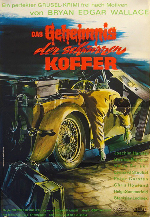 Das Geheimnis der schwarzen Koffer постер