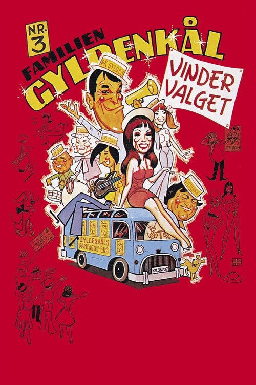 Familien Gyldenkål vinder valget постер