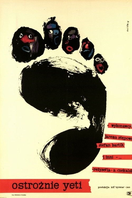 Ostrożnie yeti постер