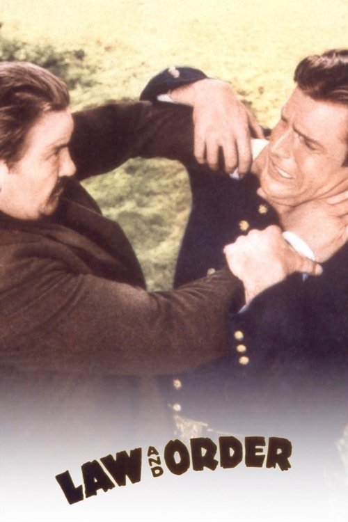 Law and Order постер