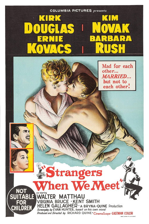 Strangers When We Meet постер