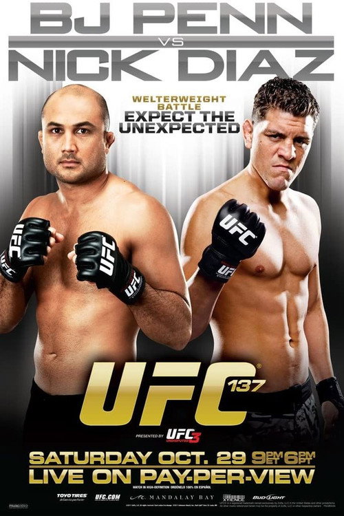 UFC 137: Penn vs. Diaz постер