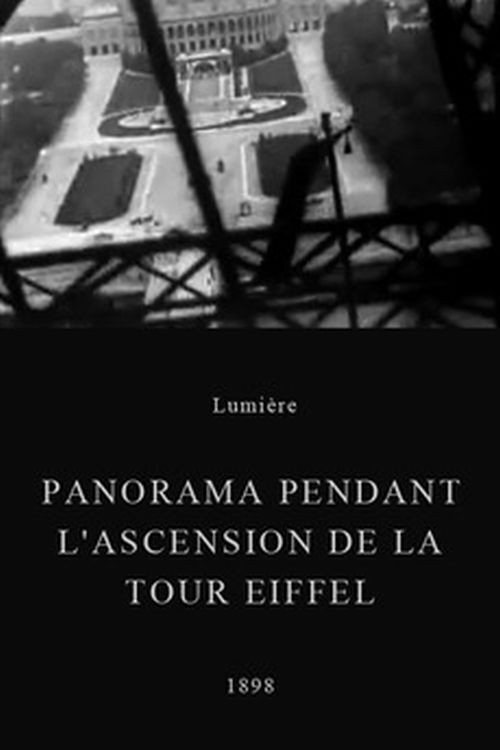 Panorama during the Ascent of the Eiffel Tower постер