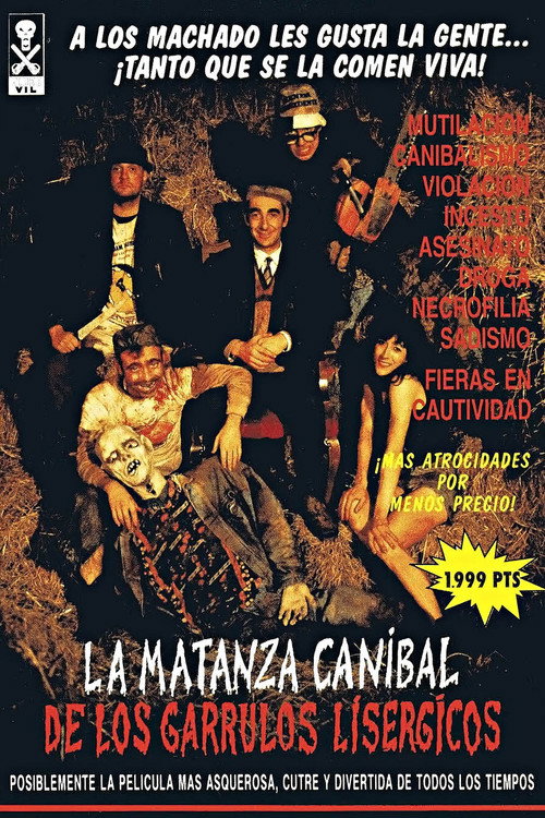 La matanza caníbal de los garrulos lisérgicos постер