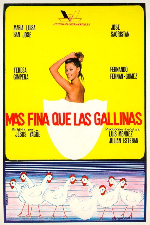 Más fina que las gallinas постер