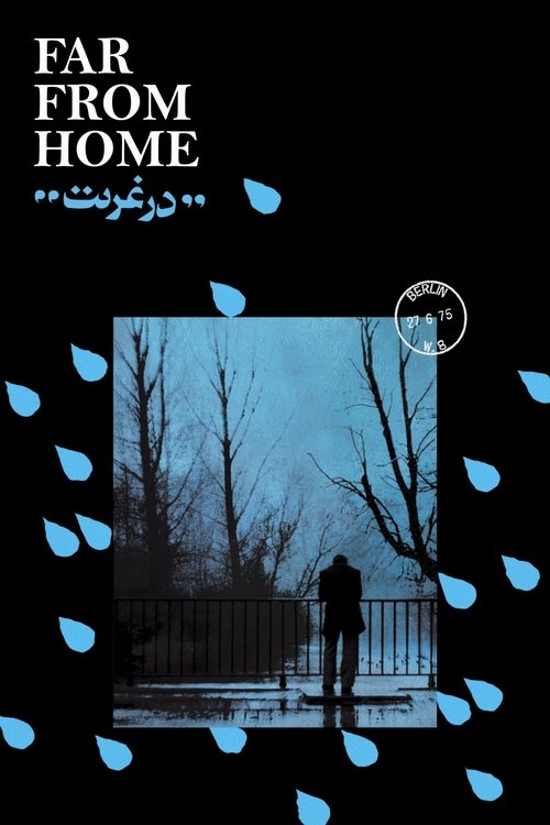 در غربت постер