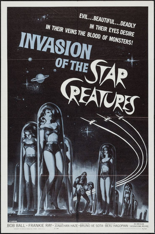 Invasion of the Star Creatures постер
