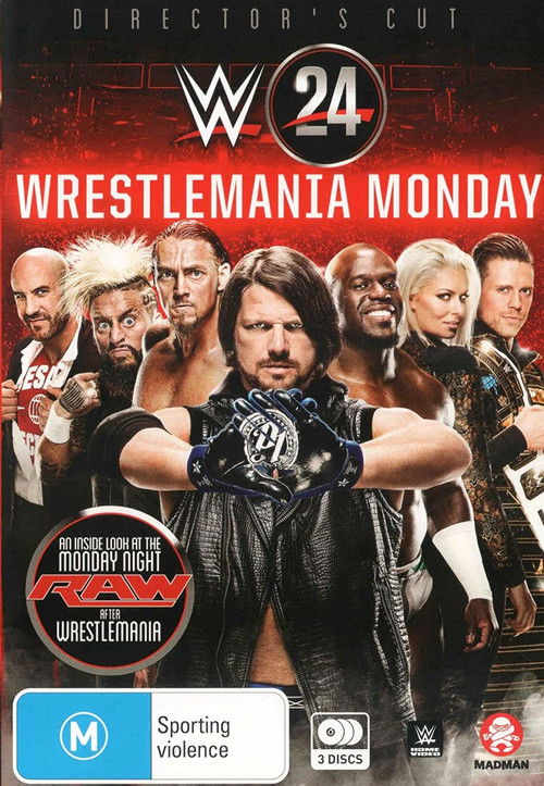 WWE 24: Wrestlemania Dallas постер
