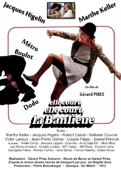 Elle court, elle court la banlieue постер