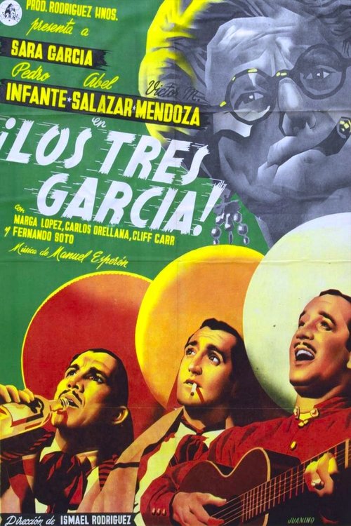 Los tres García постер
