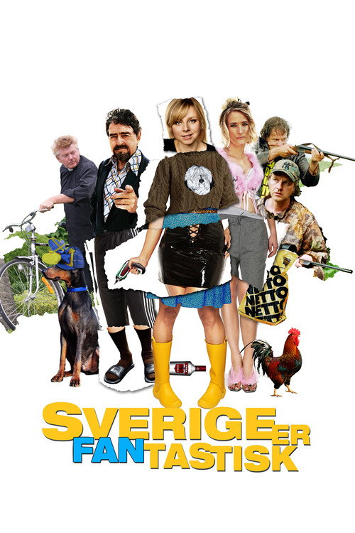 Sverige er fantastisk постер