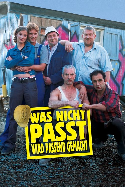 Was nicht passt, wird passend gemacht постер