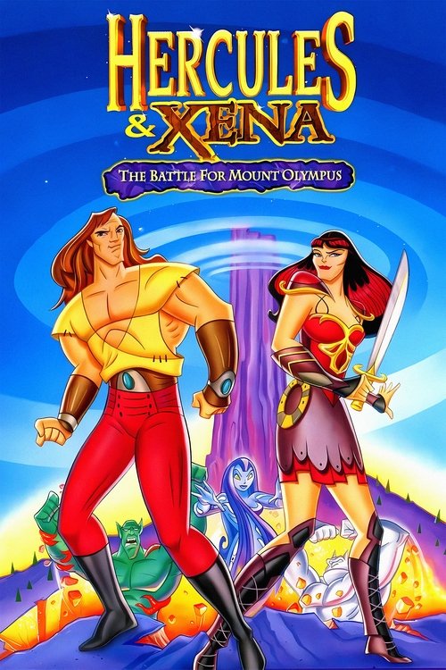 Hercules and Xena - The Animated Movie: The Battle for Mount Olympus постер