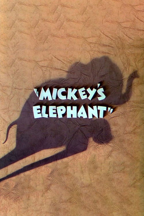 Mickey's Elephant постер