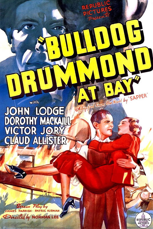Bulldog Drummond at Bay постер