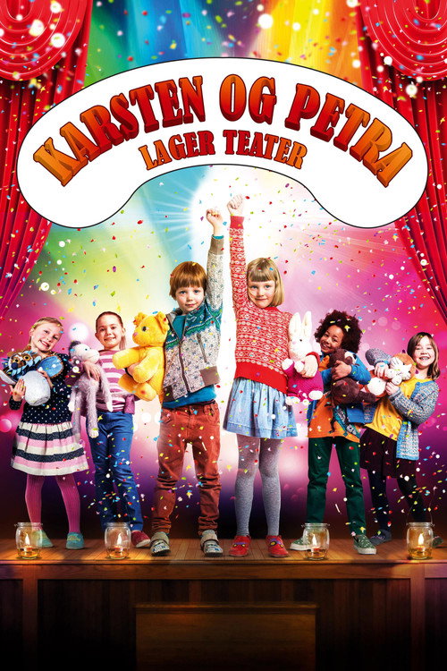 Karsten og Petra lager teater постер