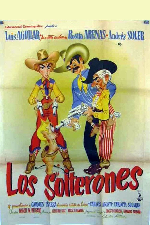 Los solterones постер