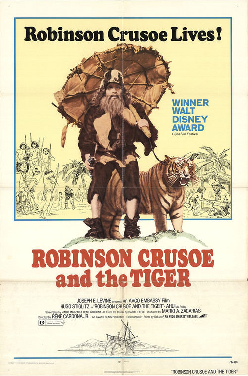 Robinson Crusoe постер