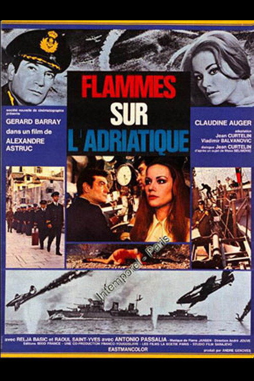 Flammes sur l'Adriatique постер