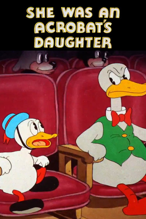 She Was an Acrobat's Daughter постер