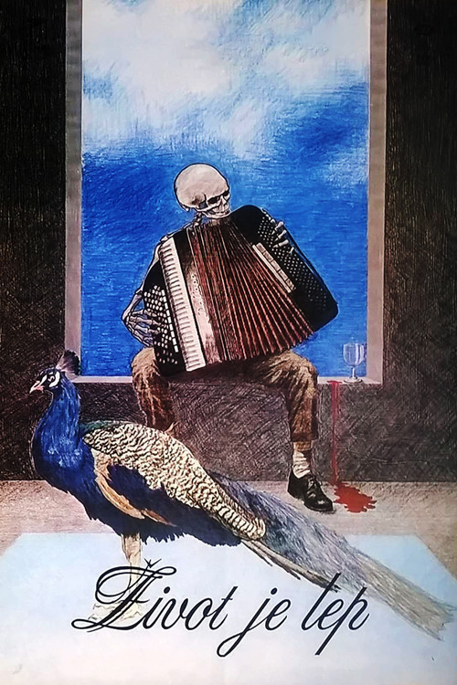 Život je lep постер