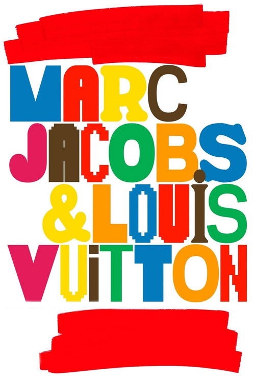 Marc Jacobs & Louis Vuitton постер