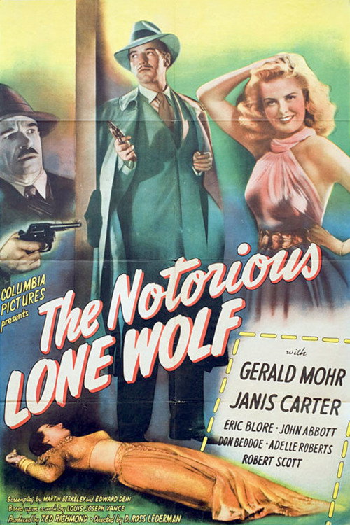 The Notorious Lone Wolf постер