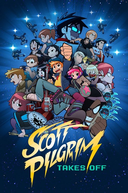 Scott Pilgrim Takes Off постер