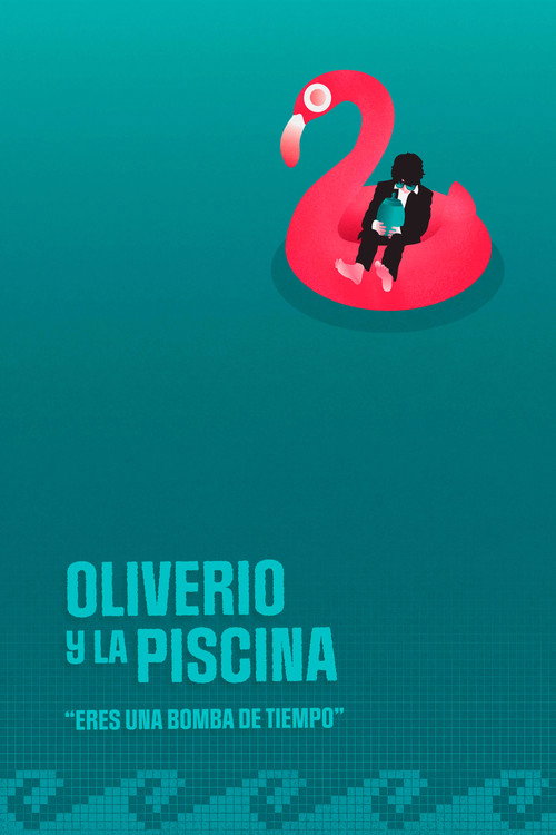 Oliverio y la piscina постер