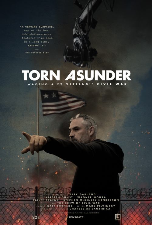 Torn Asunder: Waging Alex Garland's Civil War постер