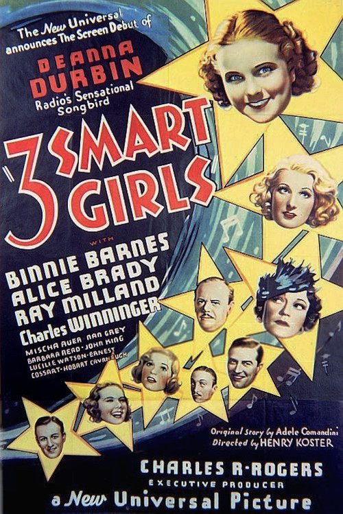 Три милые девушки постер