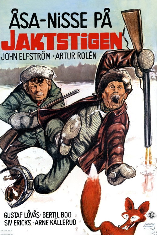 Åsa-Nisse på jaktstigen постер