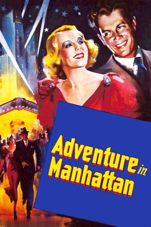 Adventure in Manhattan постер