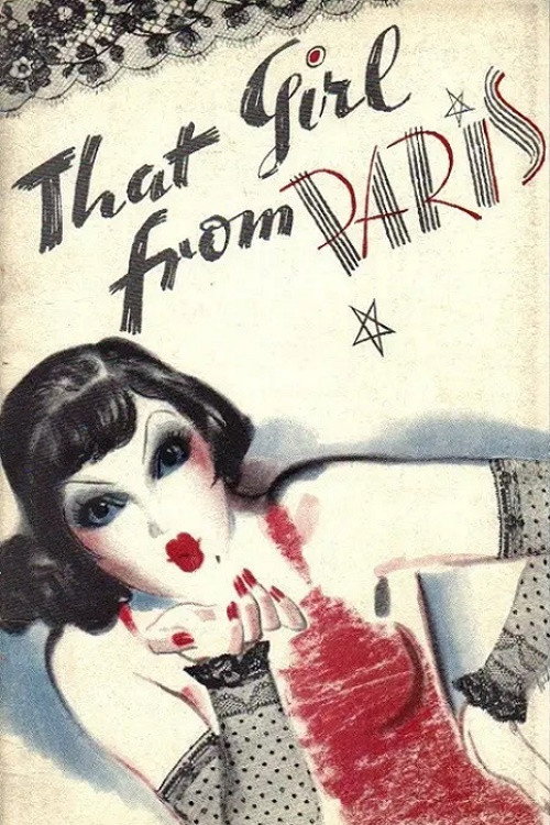 That Girl from Paris постер