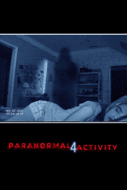 Paranormal Activity 4 постер