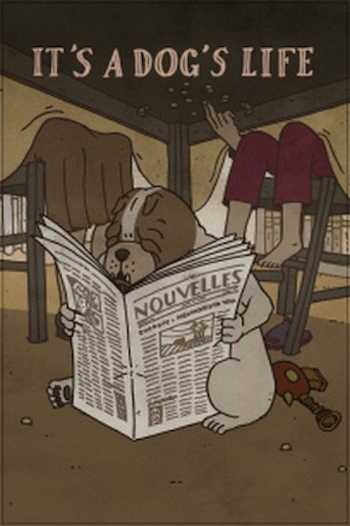 Merci mon chien постер