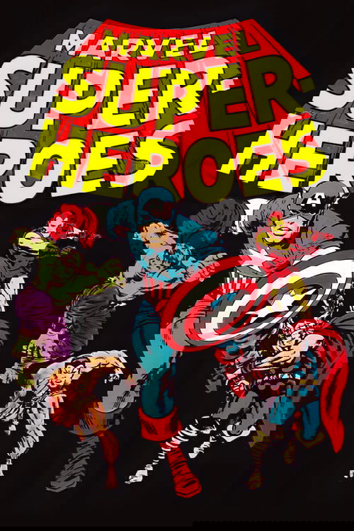The Marvel Super Heroes постер