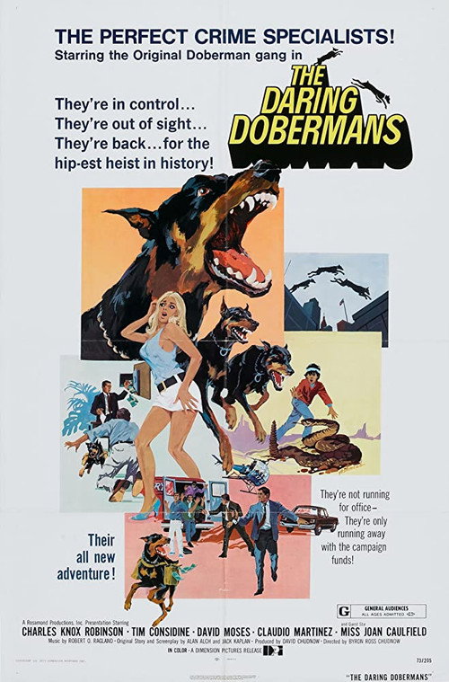 The Daring Dobermans постер