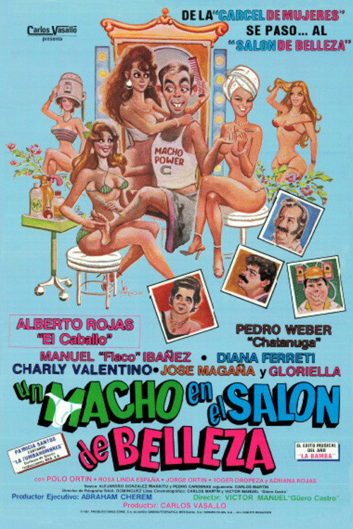 Una Macho En El Salon de Belleza постер