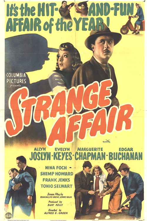 Strange Affair постер