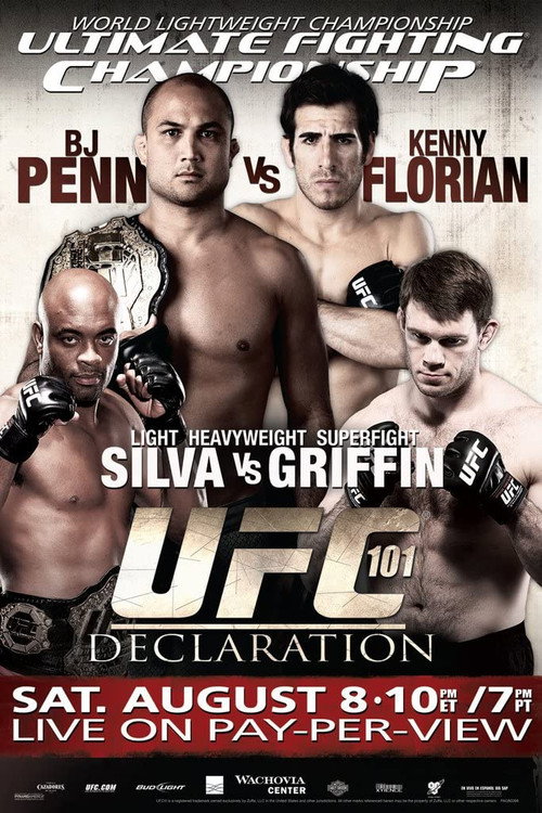 UFC 101: Declaration постер
