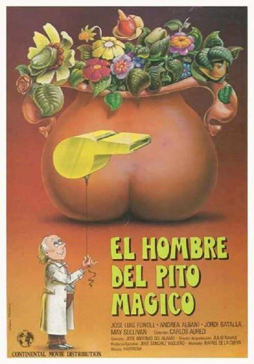 El hombre del pito mágico постер