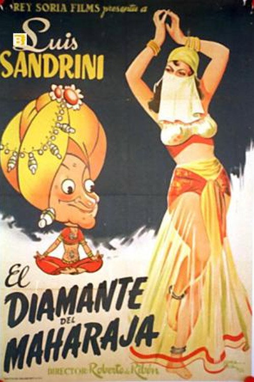 El diamante del maharajá постер