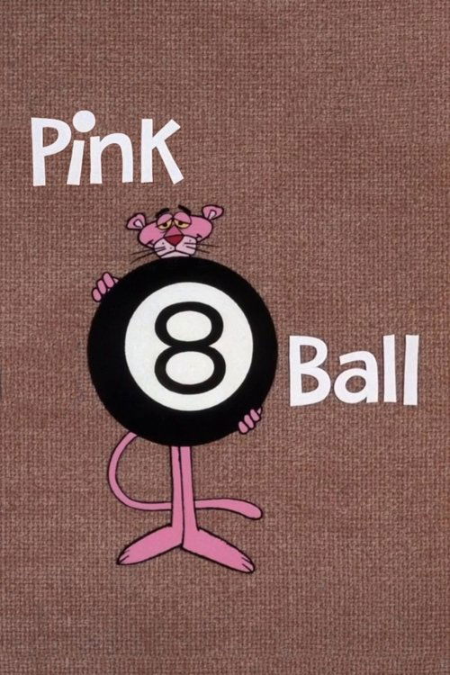 Pink 8 Ball постер