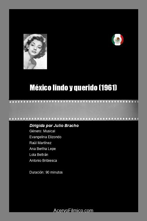 Mexico lindo y querido постер