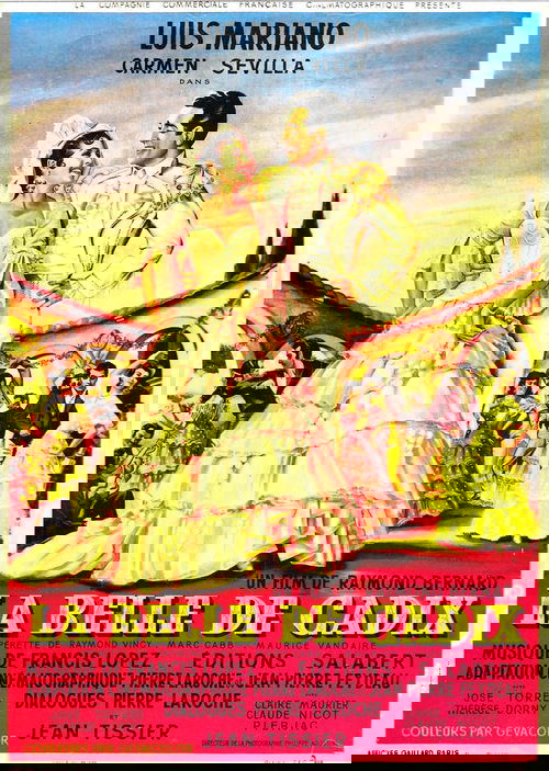 La belle de Cadix постер