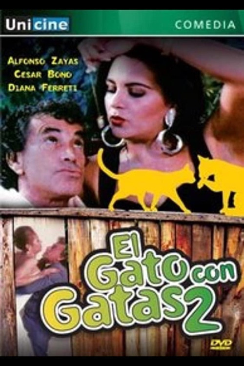 El gato con gatas II постер